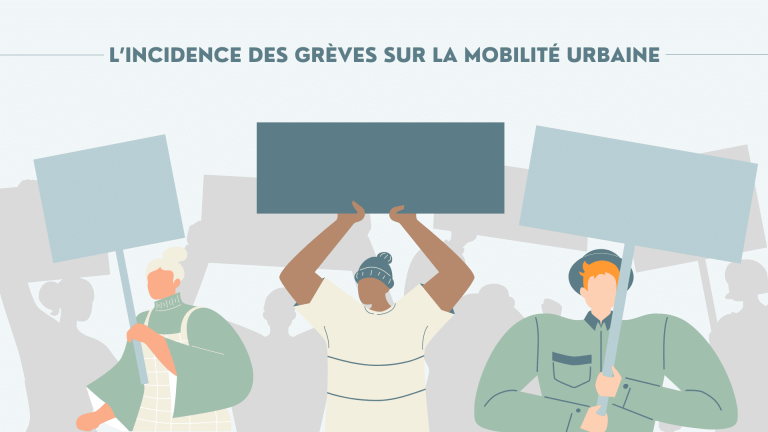 Grève mobilité urbaine